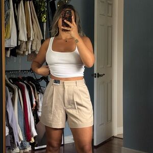 Abercrombie Curve Love Tailored shorts